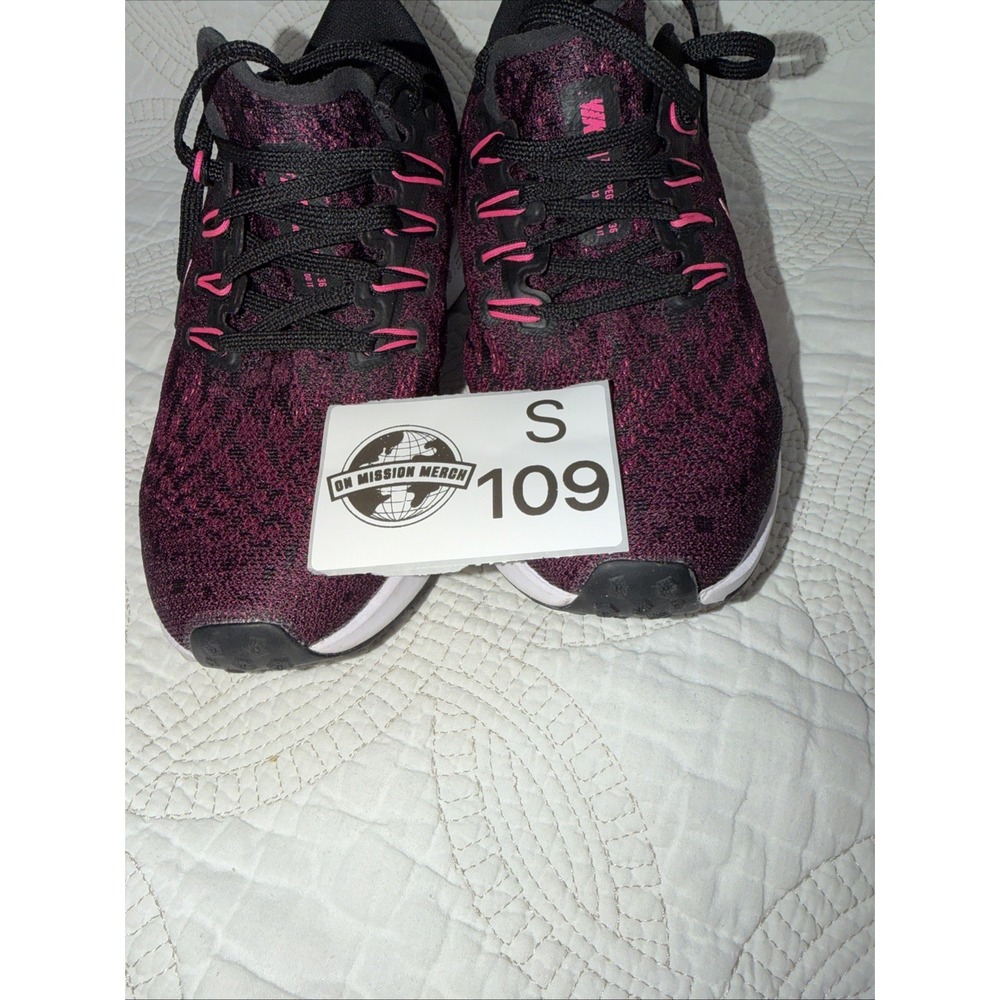 Nike Womens Air Zoom Pegasus 36 Black Pink Blast Berry AQ2210-009 Size 6 - Picture 10 of 10